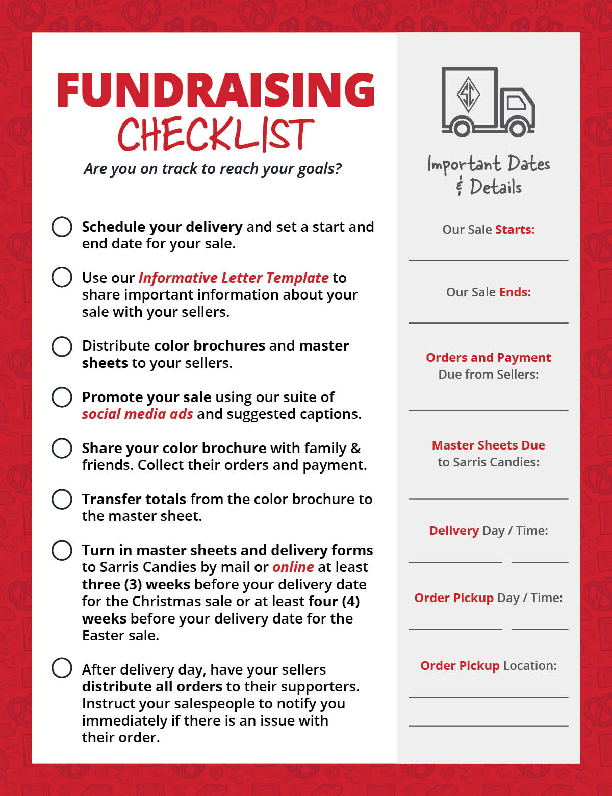 Fundraising Checklist
