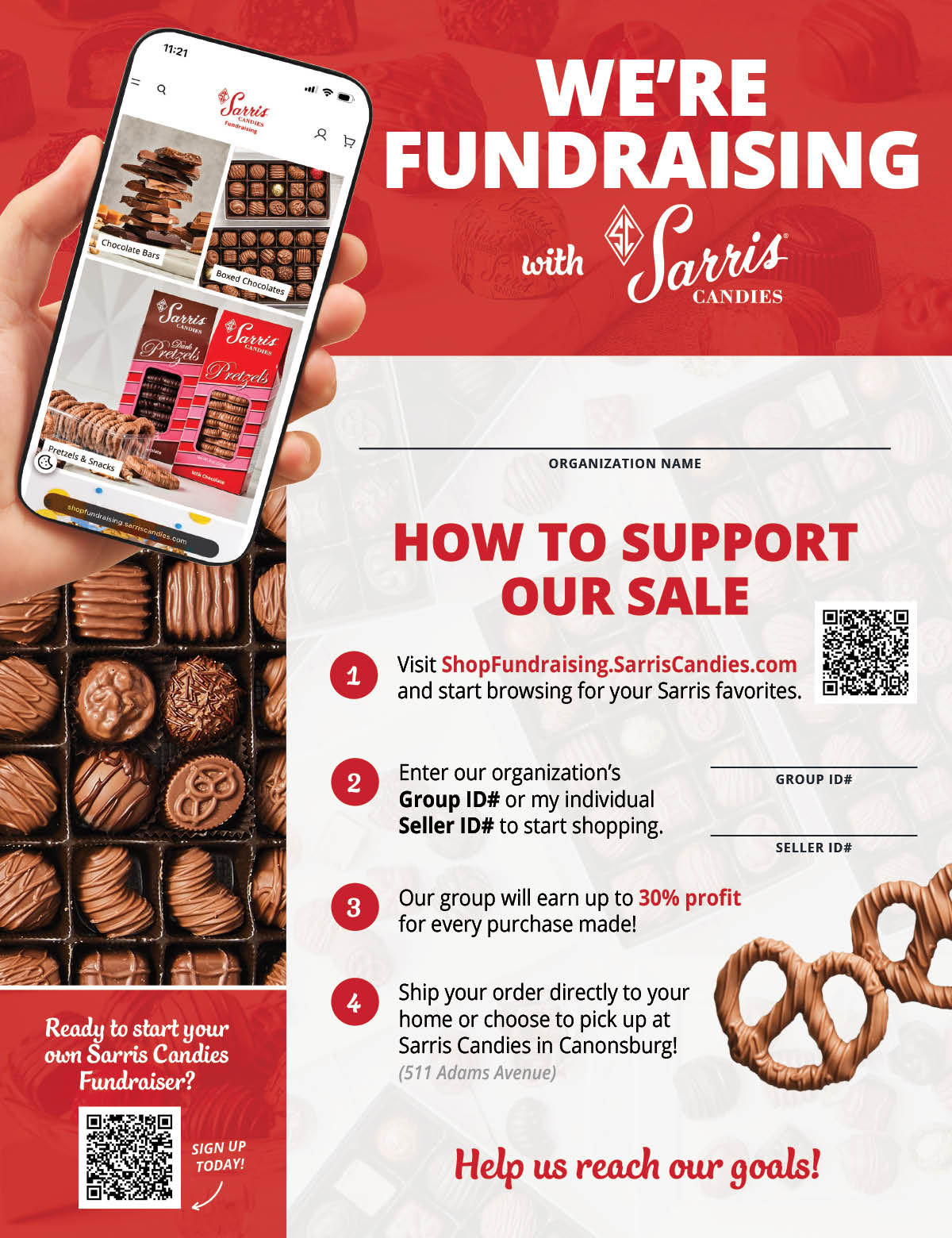Online Ordering Flyer